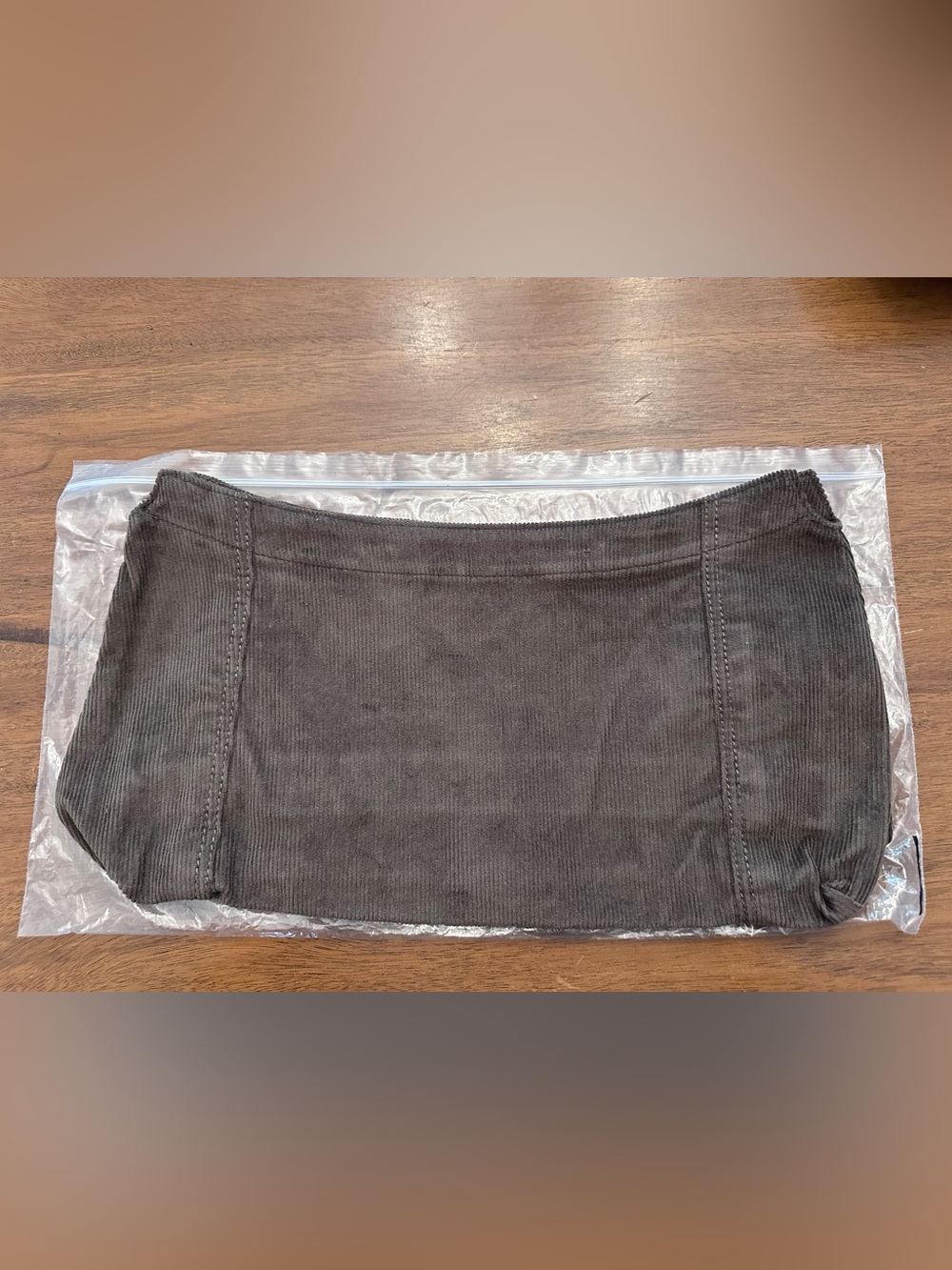 thirty-one Charcoal Corduroy Skort